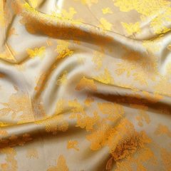 香雲紗の布地は高密な2色の人糸のジャカードの布の漢服のチャイナドレスのワンピースのデジタルプリントの布地を卸売りします。