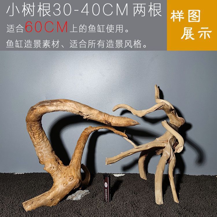 成品杜鹃木枝条鱼缸莫斯树枝一整套寄居蟹攀爬摆件沉木造景木爬宠|undefined