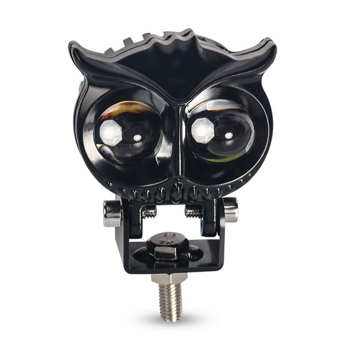 Motorcycle spotlights, owl spotlights, lens two-color laser lights, electric vehicle headlights, external work lights for road paving