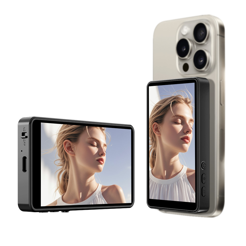 Wireless Bluetooth Selfie Display Screen Mobile Phone Rear Magnetic Screen