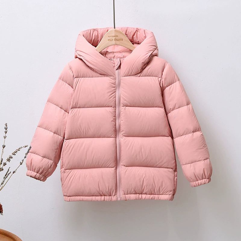 Children's down jacket, demi-season velvet flower boy costume, for teenagers, duck down, family style