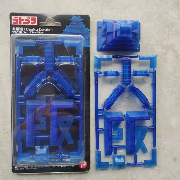 House frame and tower frame smart new official genuine goods hand-made creative Tokyo Tower and Osaka City House model