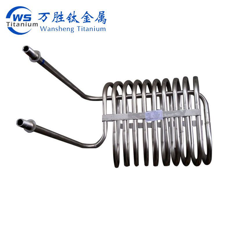 供应TA1/TA2钛加热盘管冷却盘管蛇形管 化工烧碱用盘管