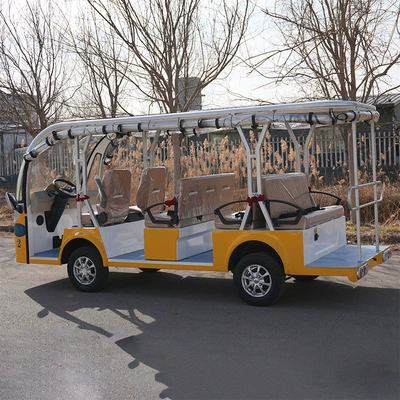 Elektrikli qolf avtomobilləri vehicles for scenic areas, 11-seater electric