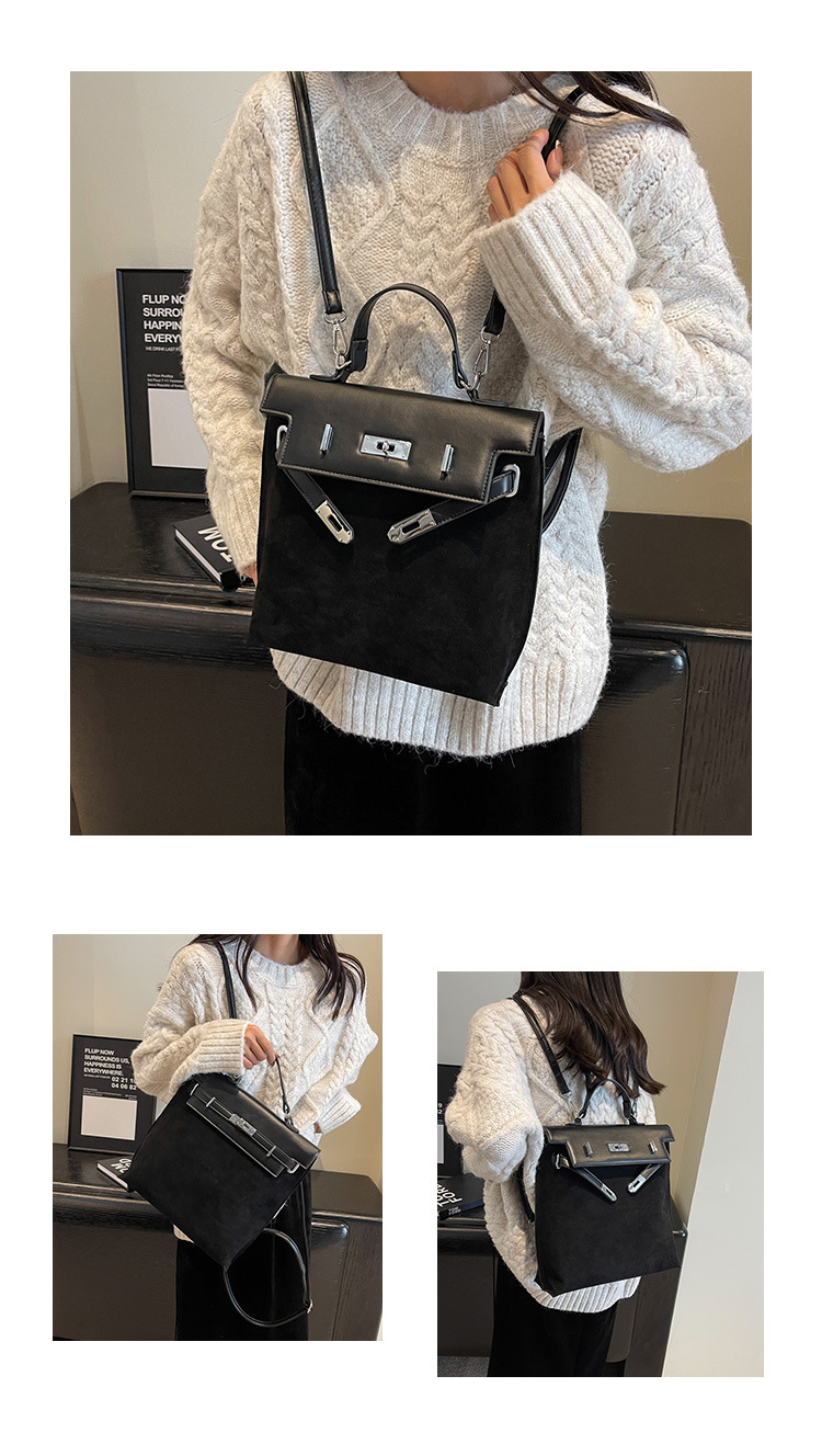 Eleganter Damen Pendler Rucksack Retro Henkeltasche Großer Stil_voghion.com