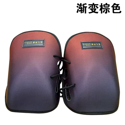 Sunshade Windproof Electric Vehicle Waterproof – Motorcycle Handle Cover - one-pair-high-end-gradient-brown-safe-entry-and-exit-non-deformable-hand-guard