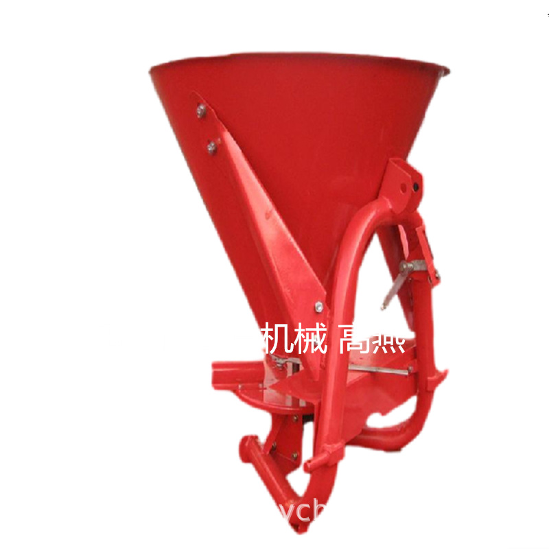 供应撒肥机大容量双盘撒播器 撒肥机拖拉机配双盘撒肥机