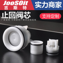 塑料水管水表20单向止逆止回阀4分6分管1寸DN10花洒内塞式阀芯