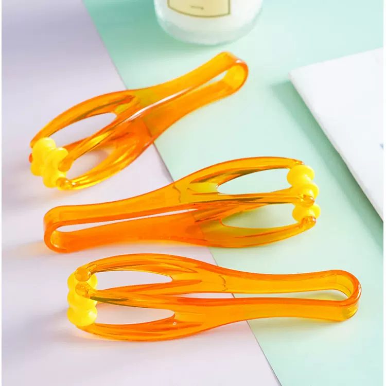 手指虎口按摩器 滚轮手指手掌按摩棒 手部关节按摩器指关节按摩夹