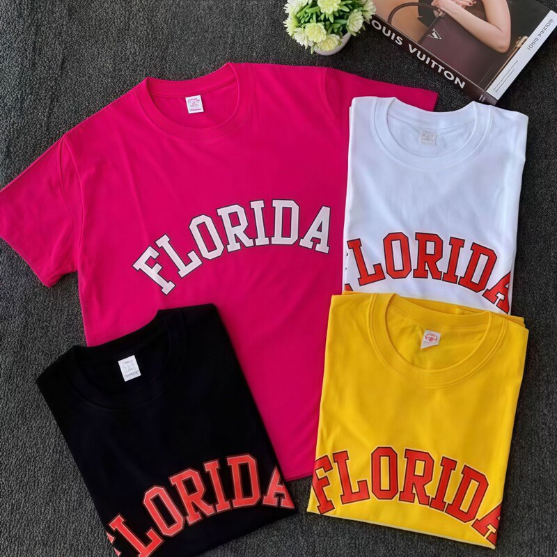 European and American Fashion Cross-Border Hot-Selling Loose Short-Sleeved Fashion Trend Design Cotton Breathable Simple Versatile T-Shirt