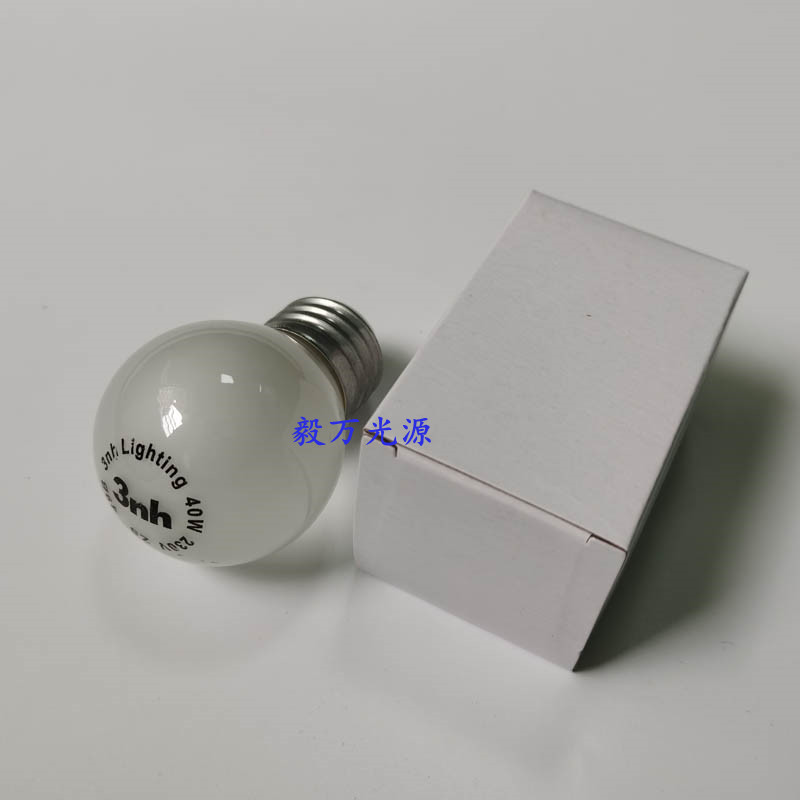 3NH 표준 광원 E27 40W 230V 컬러 램프 F 전구 색 온도 2700K 플라스틱 인쇄