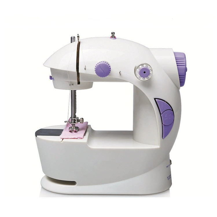 Бытовая Мини Портативная швейная машина Британский стандарт мощности электрическое шитье 201 Бытовая миниатюрная электрическая швейная машина