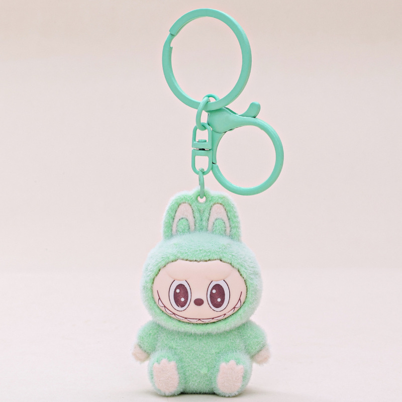 新しい植毛小動物キーホルダー Douyin 生放送ラブブ人形バッグペンダントクリエイティブ小さなギフトペンダント|undefined
