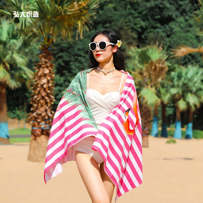 (Cross-border trading), fashionable beach soft bath towel, water absorbent
