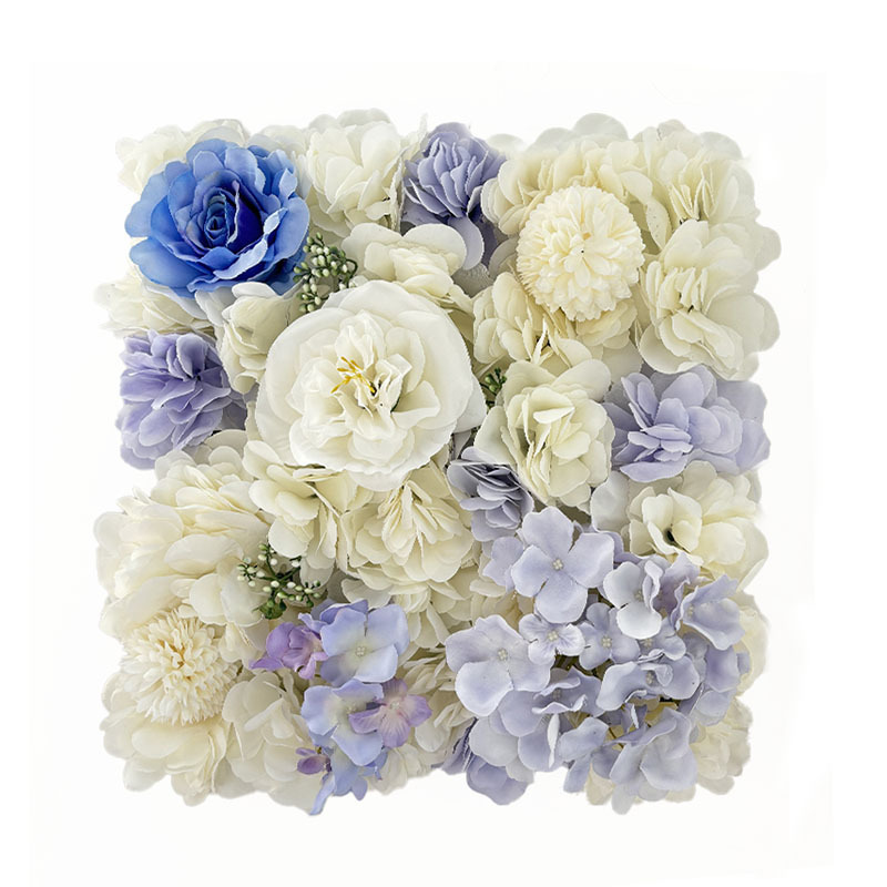 Pared de flores simulada rosa pared de plantas de bodas artículos de fondo decoración pared de flores falsas peonía diseño de fila de flores del centro comercial