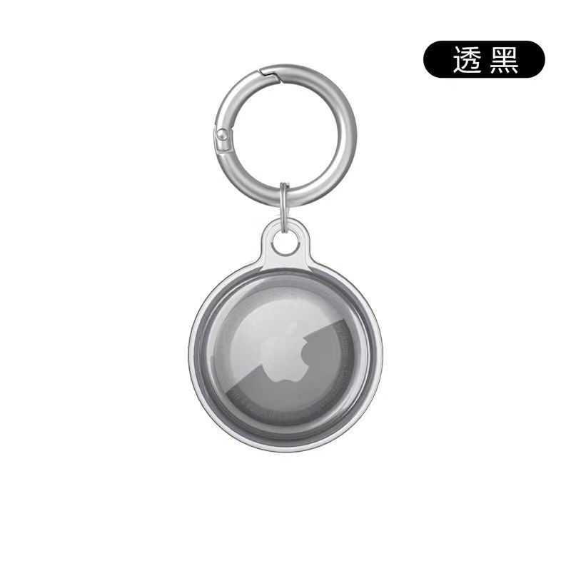 Aplicable a Apple explosión Airtag cubierta de rastreador de cubierta de protección todo incluido rastreador transparente animal de protección de pérdida