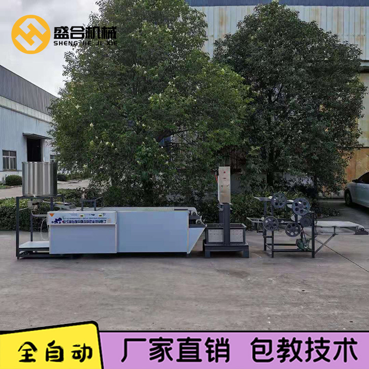 自动泼脑千张生产设备 全自动仿手工豆腐皮加工机器 双面扒皮卷布
