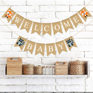 baby shower���������������WELCOME BABY�鲼��β����