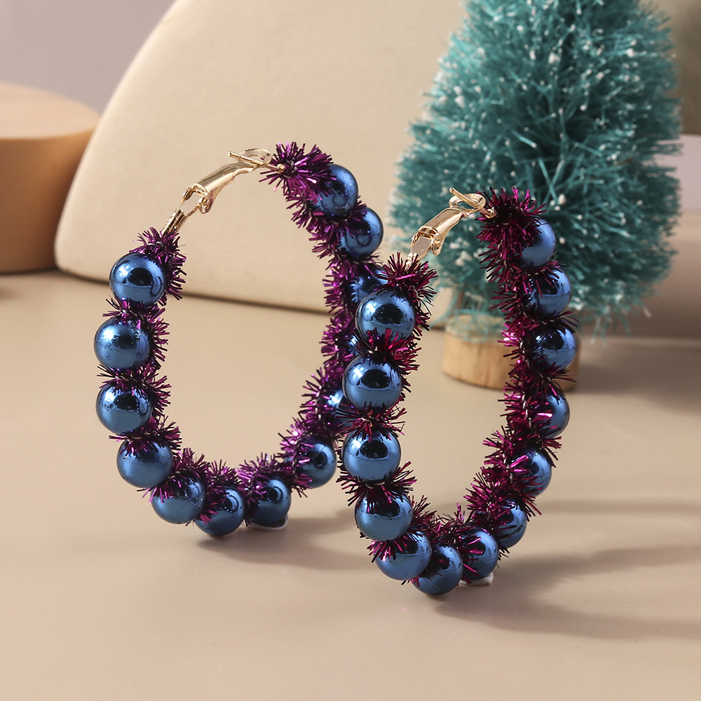 13g Weight Alloy Ear Needle Material Earrings Classification 1 Pair Quantity Holiday, Festival Occasion Plastic Material Christmas Festival Christmas Tree, Santa Claus Pattern Women's Gender Cute, Classic Style Style 1 Pair Christmas Cute Classic Style Christmas Tree Santa Claus Plastic Earrings 18