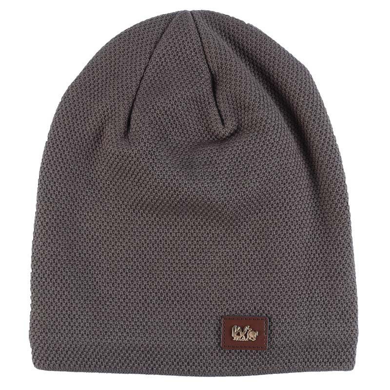 2023 Uusi Hot Selling Miesten Neulottu Hattu Pehmolla ja Lämmin päällinen Päähattu Korean Edition Kylmänkestävä villahattu Tide Syksy ja Talvi Cross Border_voghion.com