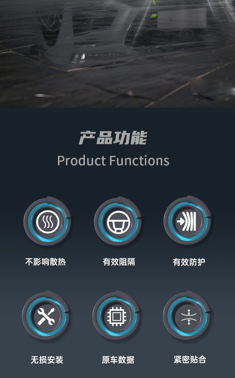 Audi A4L anti-insect net for front bumper grille, radiator grille, and radiator to prevent mosquito and fly debris