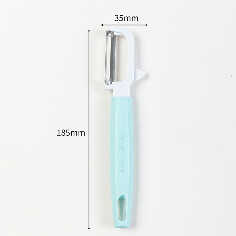 Household Peeler Kitchen Knife for Potatoes Vegetables Fruits Stainless Steel Multi-functional Peeler Scraper Apple Vegetable Paring Tool