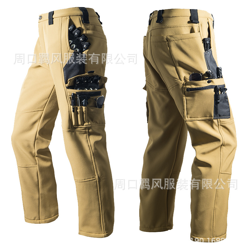 新品夏季版入侵者户外战术男多功能口袋耐磨长裤宽松军迷裤透气
