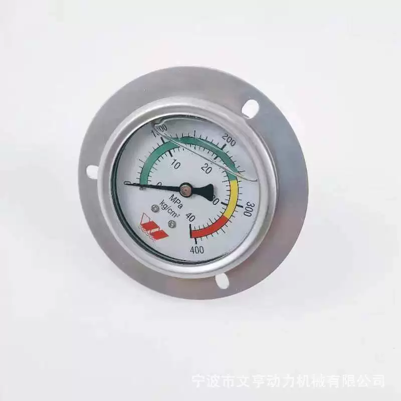 Y60 Micro Card Осевой интегрированный фланец Масляный сейсмический манометр 1,6 Класс Wen Heng Power Factory Розетка