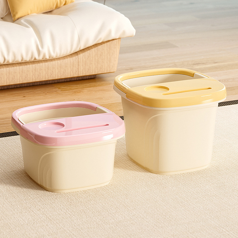 Health-Preserving Foot Bath Bucket for Home Use, Heightened and Deepened with Roller Massage, Foot Washing Bucket to Relieve Fatigue, Thickened with Handle, Foot Spa Basin