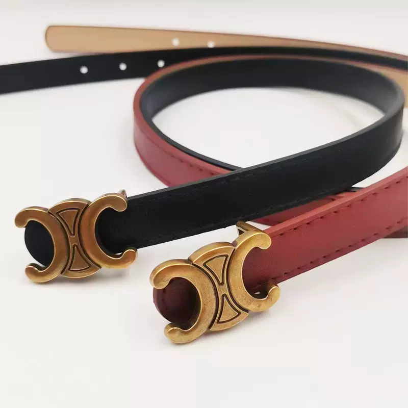 厂家批发凯旋门女士皮带时尚百搭复古腰带潮流欧美爆款裤腰带
