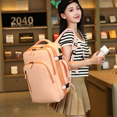 亚马逊新双肩包大容量休闲旅游一体多功能手提笔记本电脑背包书包