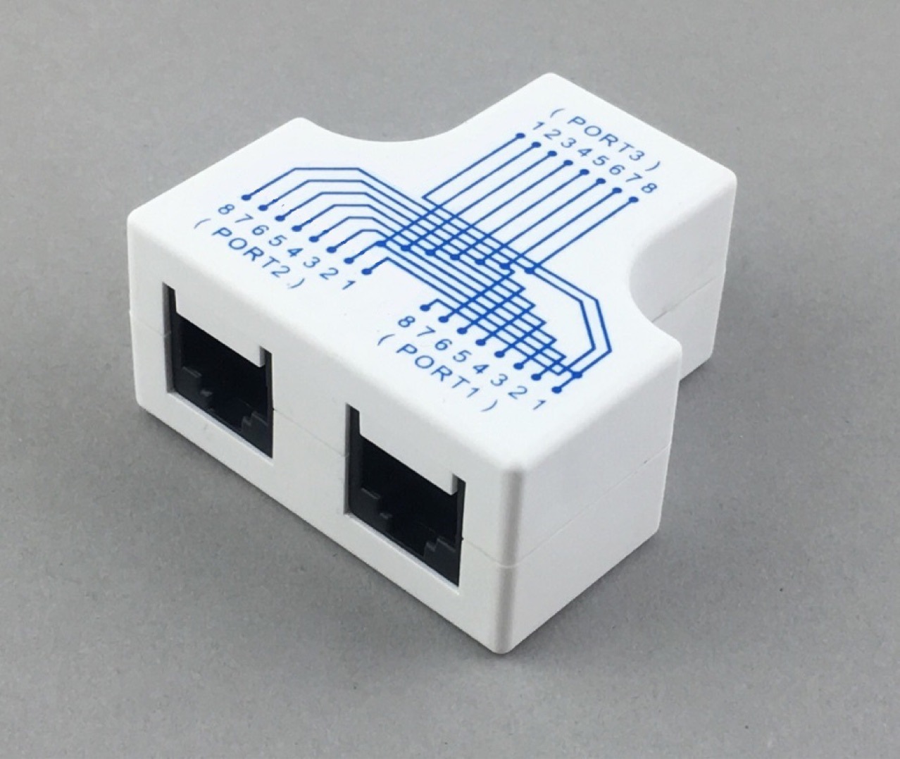 网线分接头一分二同时上网宽带网络分线器转接口对接头分接器共享