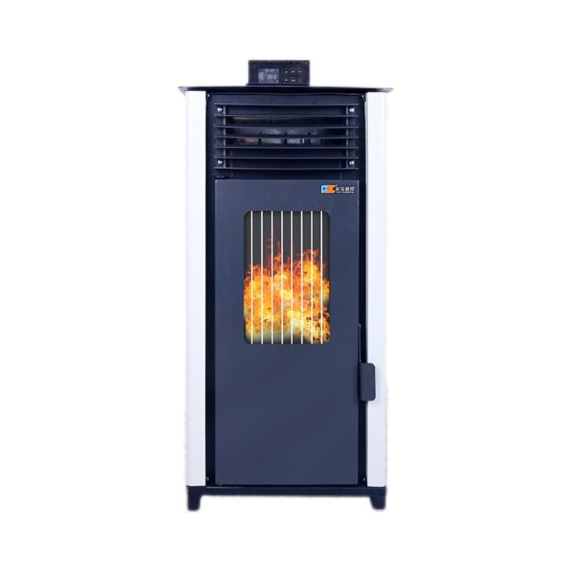 Invierno doméstico nuevo tipo de biomasa completamente automática biomasa granular leña estufa de calefacción de doble propósito estufa sin humo interior