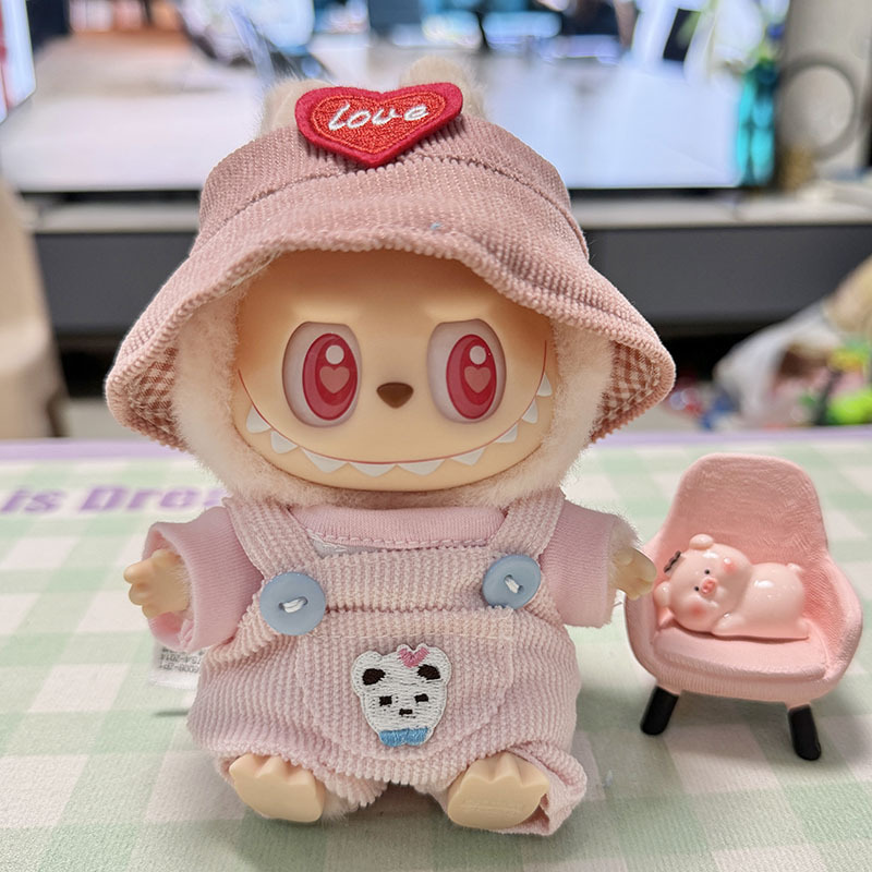 服のみ】第二世代ブラインドボックス ラブブ服 エポキシ樹脂製顔飾り ラブブ シットシットパーティーシリーズ ベビー服 可愛い|undefined