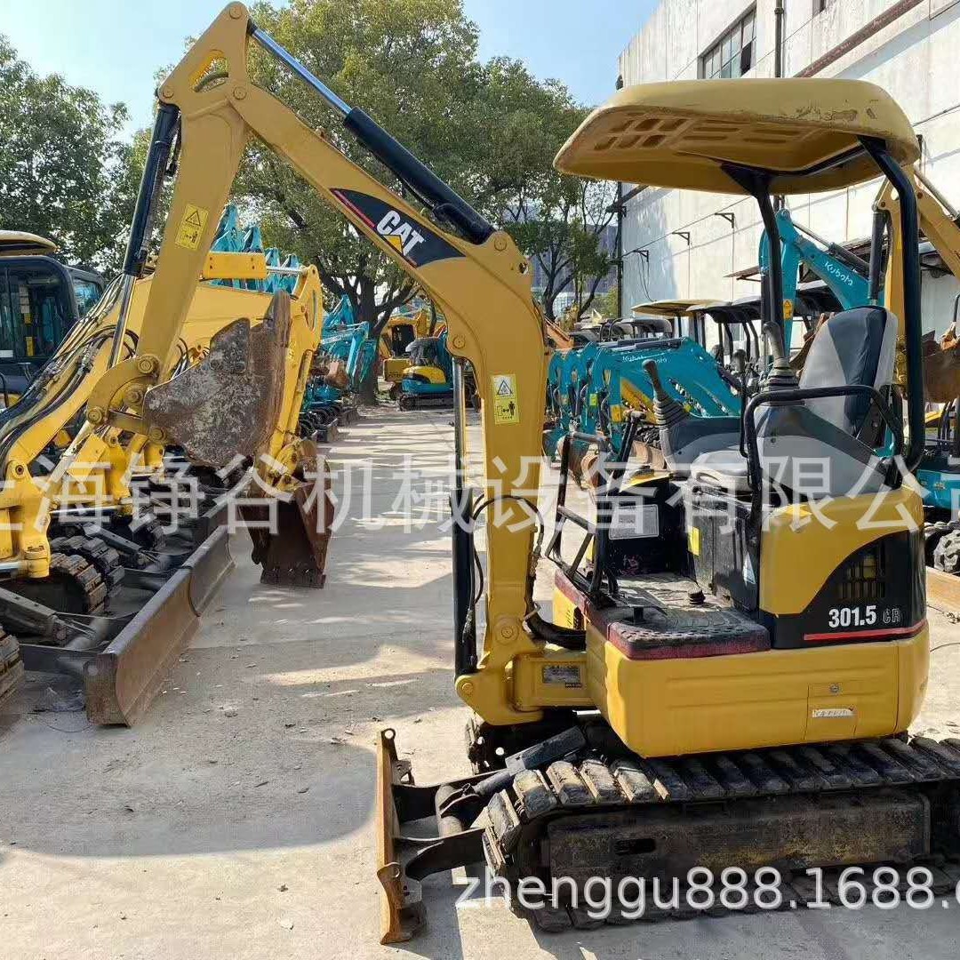 卡特303E挖掘机微型钩机卡特303、302、301.5久保田15挖土机