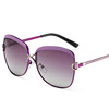 Retro fashionable advanced sunglasses, glasses, European style, high-quality style, wholesale