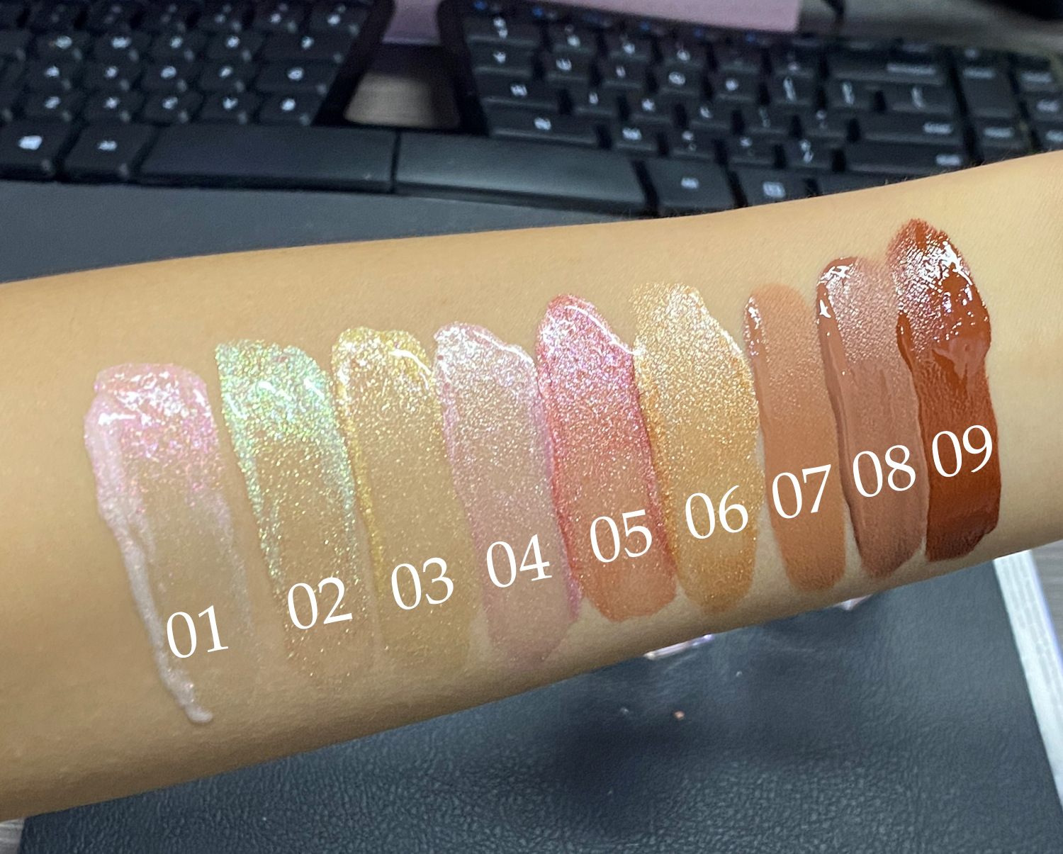 handaiyan Highlighter Contouring Liquid, Han Daiyan Facial Shadow Pearl Brightening Liquid, Cross-border Eyeshadow Liquid from Europe and America undefined