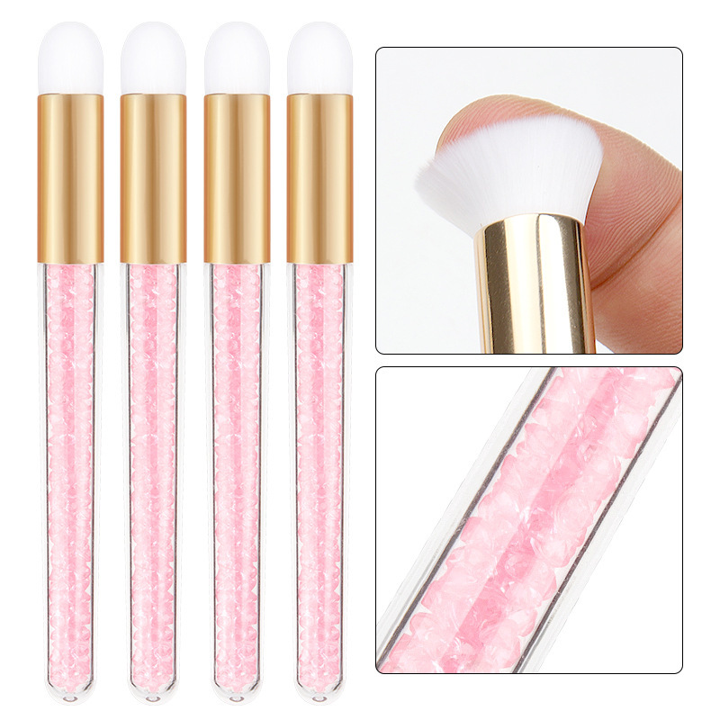 Cepillo de mousse de pestañas transfronterizo cepillo de labios multifuncional cepillo de lápiz labial limpieza nariz sombra cepillo de maquillaje belleza herramientas de belleza