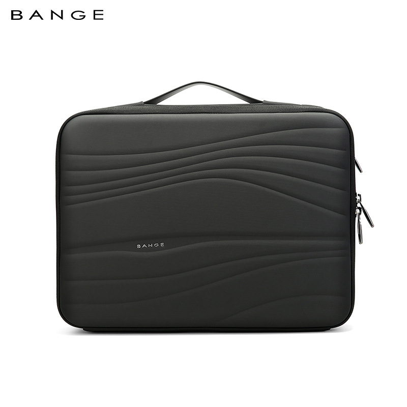 Bange New Men's Laptop Bag High-End Commuter Business Men's Office Tablet Cosmetics Bag 15.6