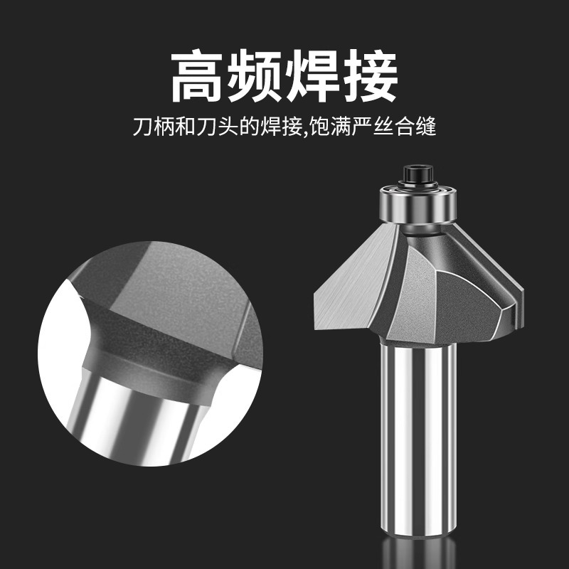 Jinta 45 grados cuchillo de bisel cuchillo de carpintería fresador de madera eléctrica fresador de bordes fresador cuchillo de bisel invertido cuchillo de bisel de carpintería