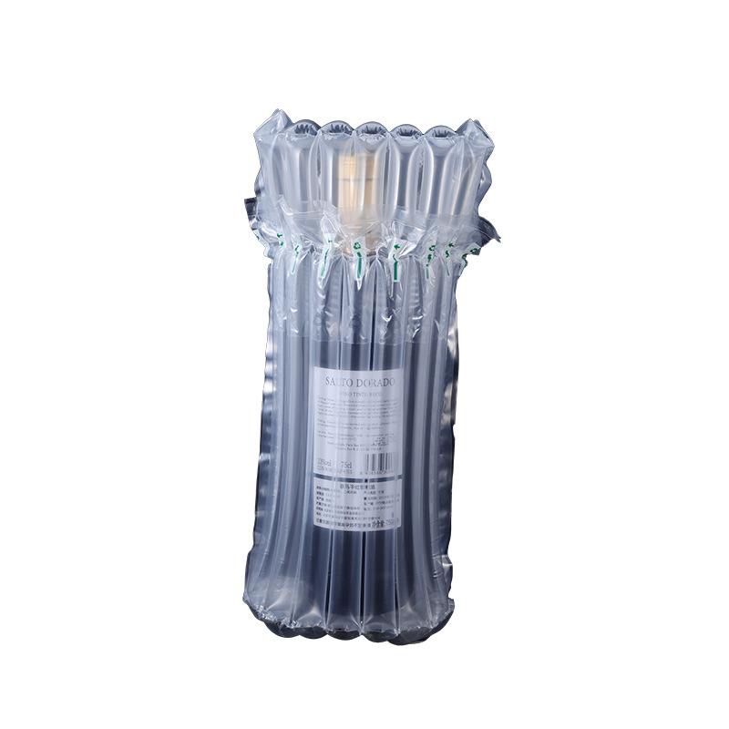 Bolsas de columna de burbujas para envíos urgentes, 7 columnas, 30-34 cm, bolsas inflables a prueba de golpes, bolsas inflables para embalaje, bolsas de columna de aire para vino tinto