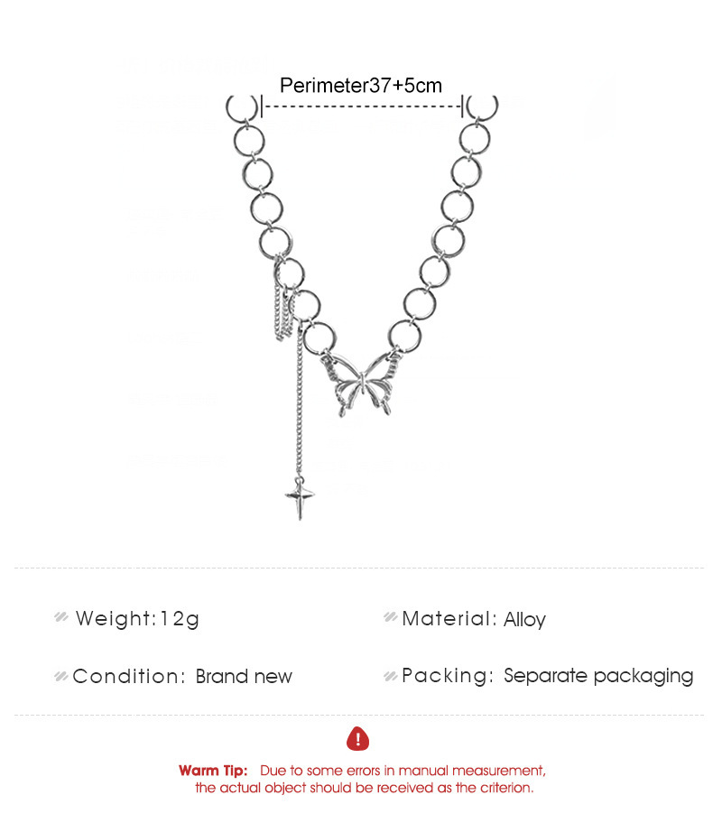 Fashion Butterfly Alloy Plating Womenu0027S Necklace 1 Piece