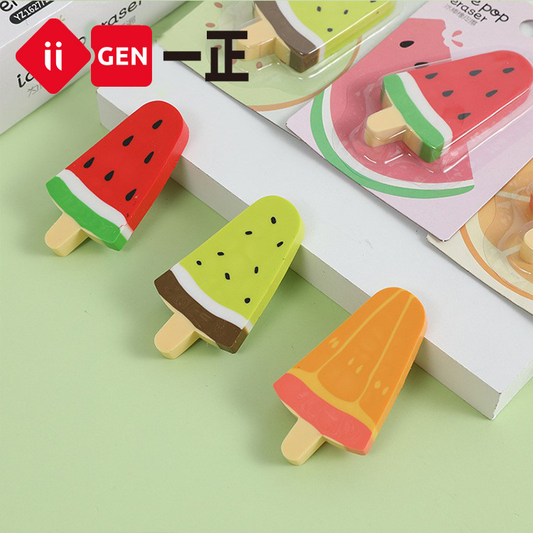 Iigen Yizheng papelería Borrador de paleta suministro original nuevo simple lindo creativo simulación niños borrador