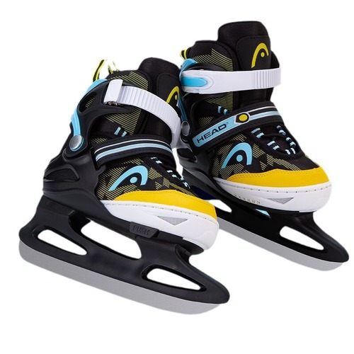 HEAD Heed Figure Skating Shoes Beginner Children's Adjustable Figure Skating Shoes Real Ice Skates Inline Skates Ball Blade Shoes 