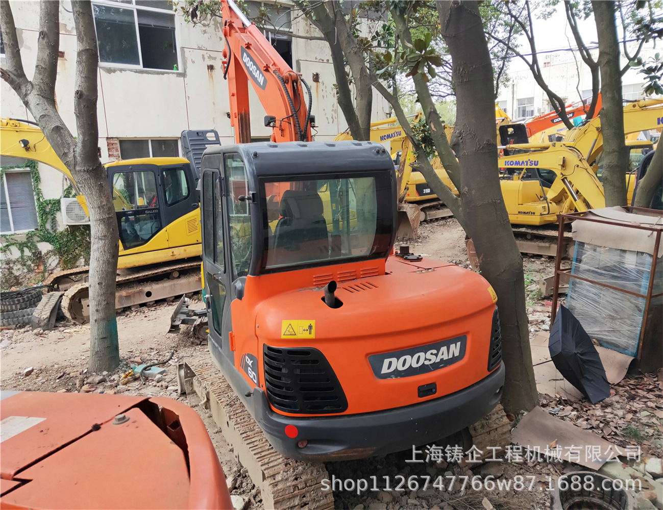 斗山DoosanDX60挖掘机 钩机九成新6吨挖机