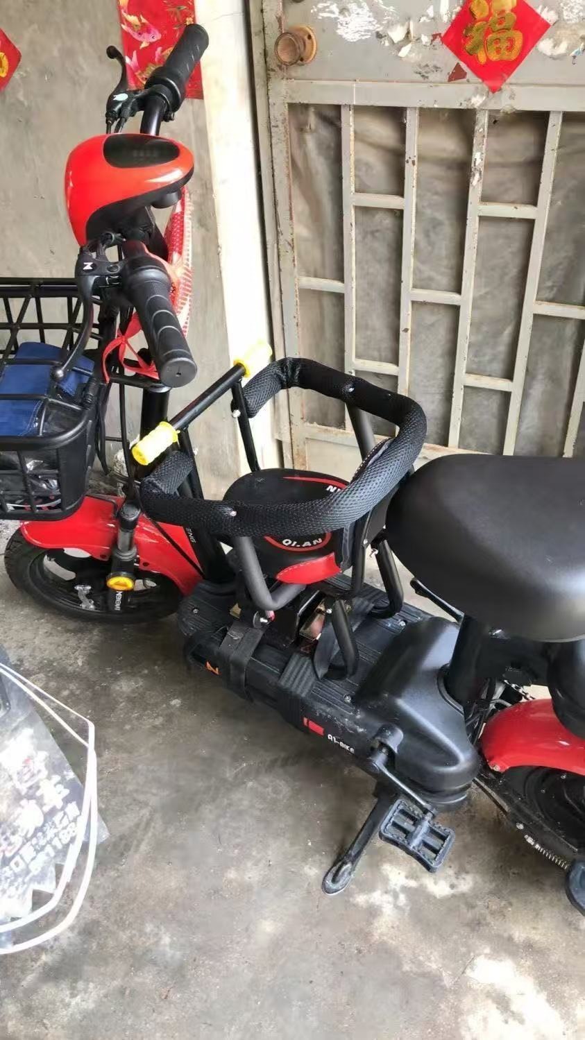 Electric Vehicle Child Seat, Motorcycle Front-Mounted Infant Baby Child Seat, Electric Scooter Safety Y90