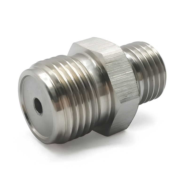 Accesorios para conectores de riel de combustible de acero inoxidable para automóviles M18X1.5 a M14X1.5 para Chevrolet