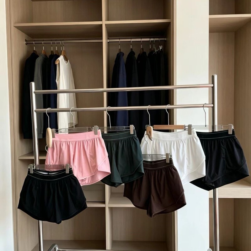 Cross-Border A0069 Elastic Waist Wide-Leg Shorts 2026 New Fashion Sports Quick-Dry Shorts in Five Colors by Yu Jiajia Cross-Border A0069 Elastic Waist Wide-Leg Shorts 2026 New Fashion Sports Quick-Dry Shorts in Five Colors by Yu Jiajia