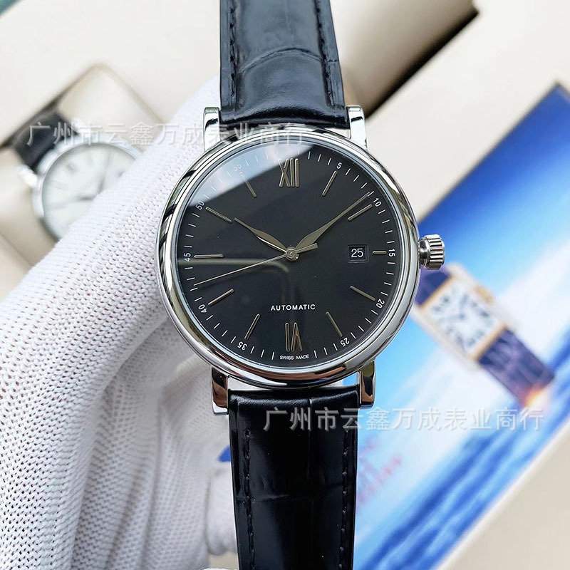 Fábrica ZF Wanjia Guo Ba Tao serie de negocios hombre automático mecánico reloj V7 Portugués siete reloj piloto al por mayor