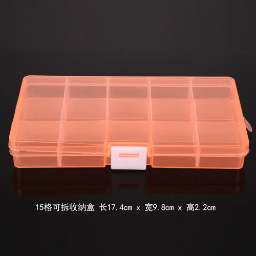 Simple and Transparent Plastic Box Storage Box Multi-functional Storage Box Organized Storage Jewelry Box Jewelry Box